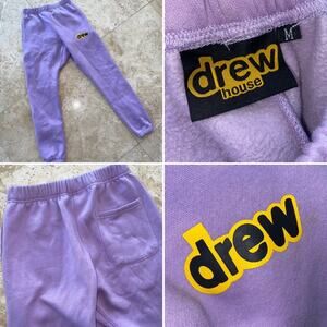 Drew House Justin Bieber Purple Jogger Unisex MED EUC